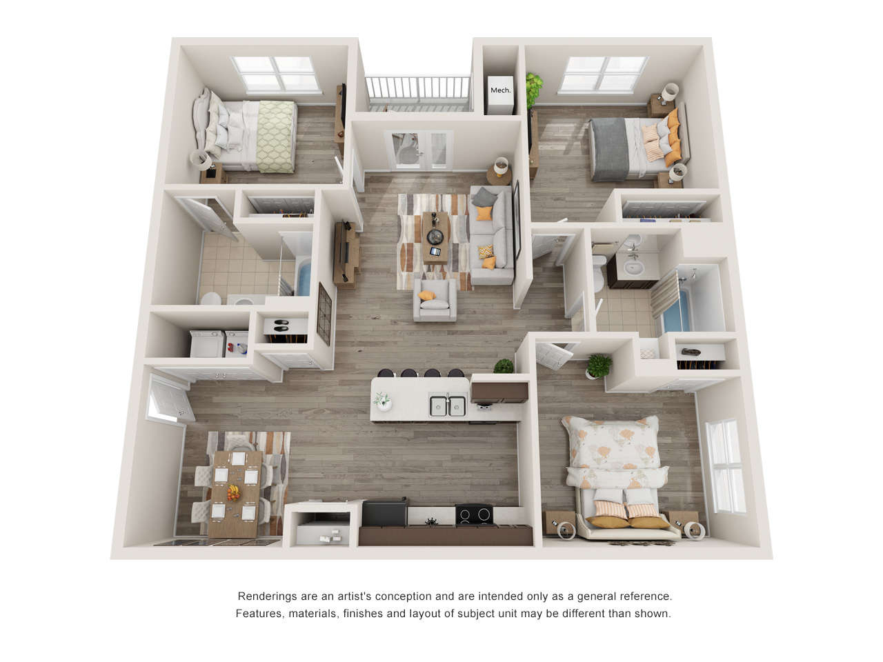 Sansom Park Apartments Sansom Bluff Apartments Floor Plans